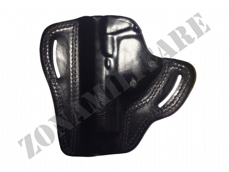 FONDINA DA FIANCO IN CUOIO PER PORTO OCCULTO CON SICURA IN POLIMERO VEGA HOLSTER