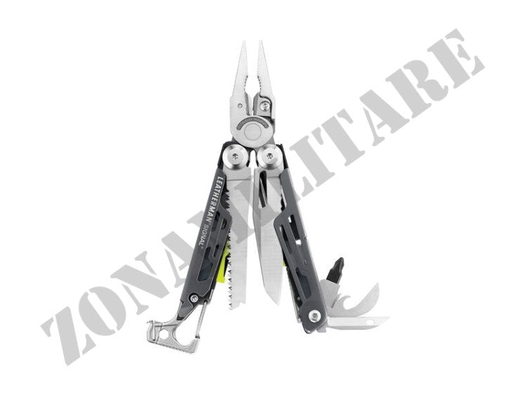 Multifunzione Signal Gray Leatherman 19 Utensili