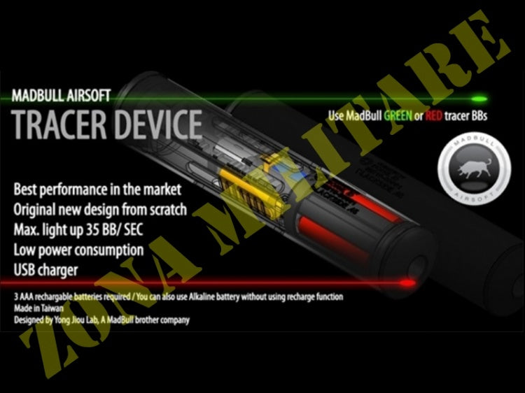 Silenziatore Madbull Gemtech Blackside Tracer