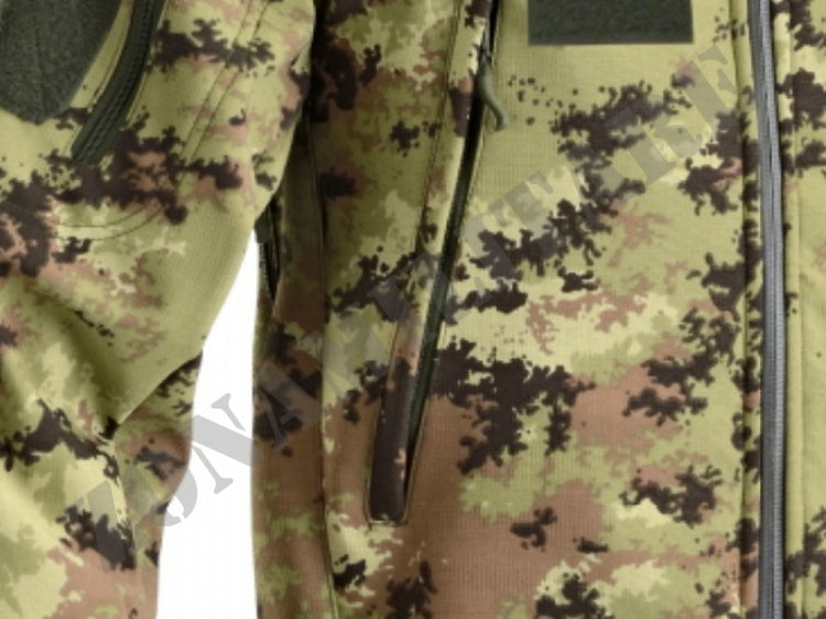 Softshell Tattico Leggero Estivo Colore Vegetato