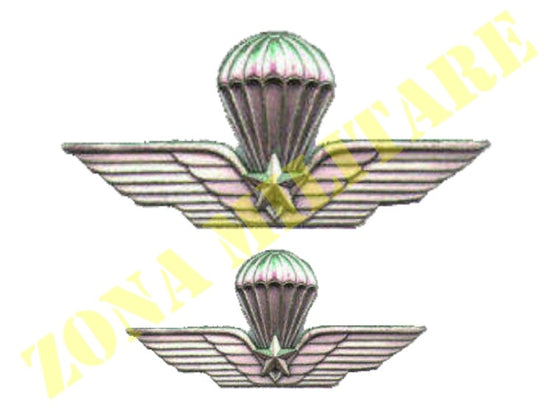 Brevetto Paracadutisti In Metallo Con Stella