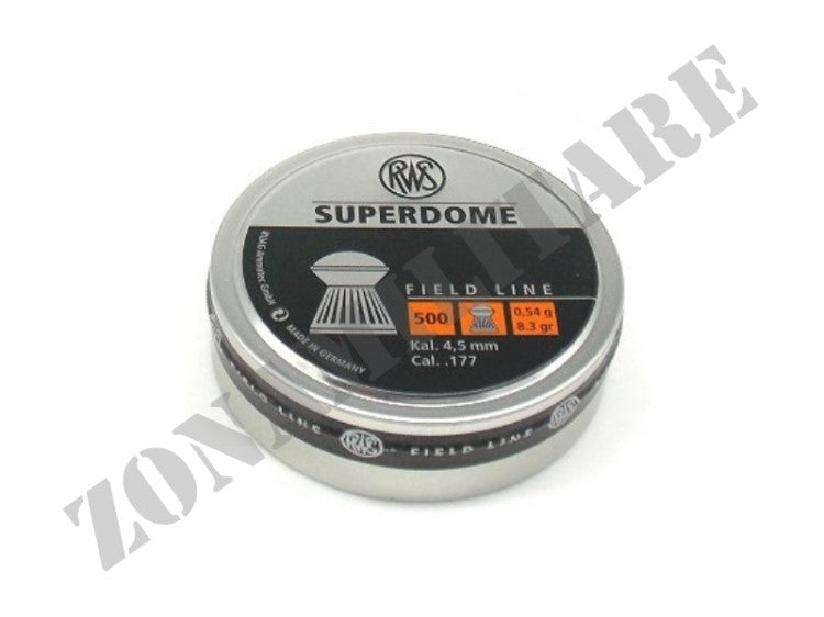 Piombini Superdome Field Line Rws Cal.4,5 Confezione Da 500Pcs