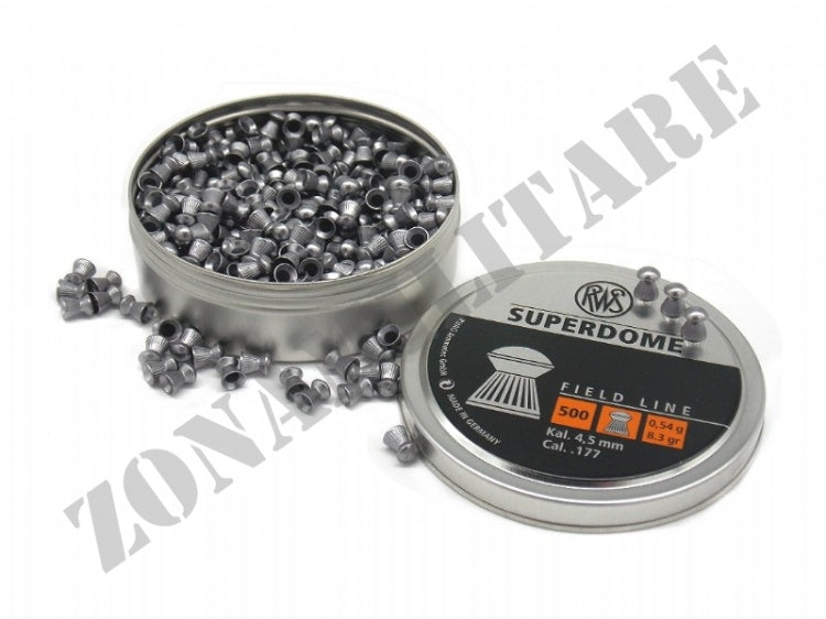 Piombini Superdome Field Line Rws Cal.4,5 Confezione Da 500Pcs