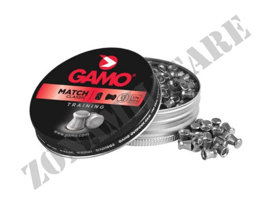 Piombini Gamo Match Classic Calibro 5.5 Scatolo Da 250 Pezzi