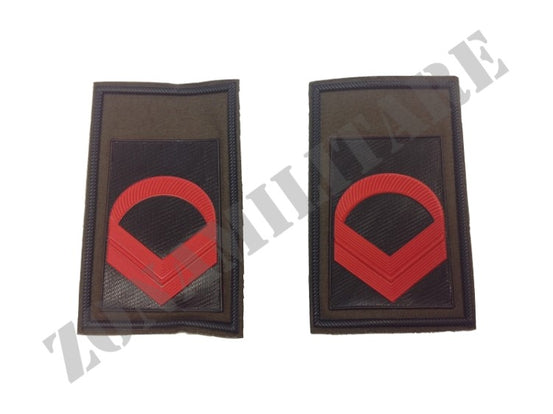 Tubolari Primo Caporal Maggiore Sfondo Verde Esercito Italiano