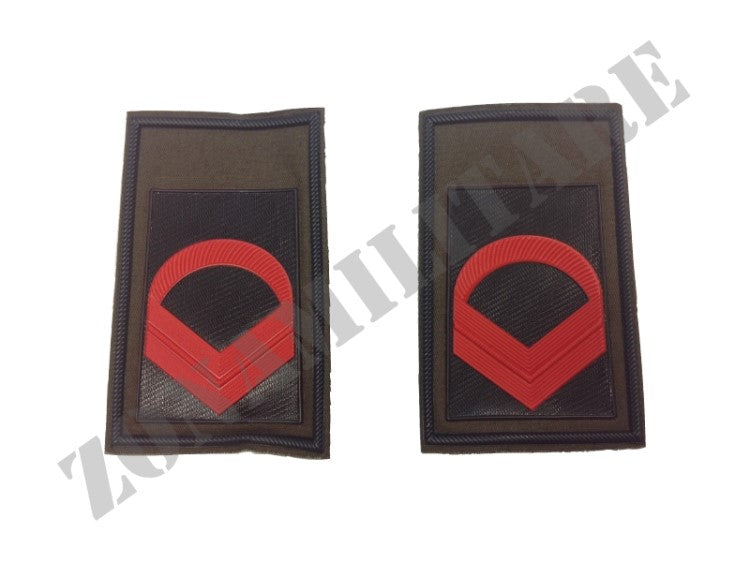 Tubolari Primo Caporal Maggiore Sfondo Verde Esercito Italiano