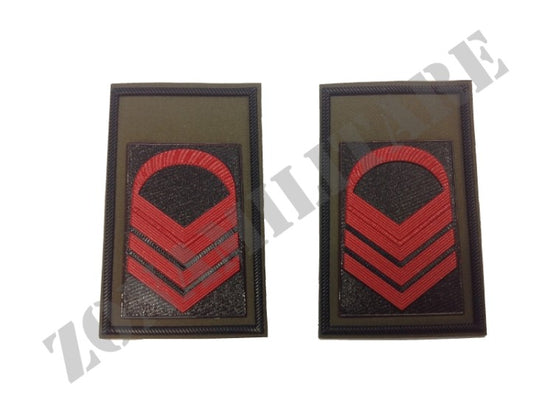 Tubolari Caporal Maggiore Capo Sfondo Verde Esercito