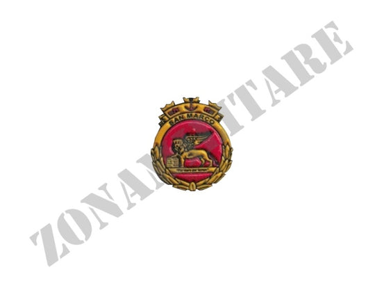 Spilla Distintivo San Marco Da Bavero Originale