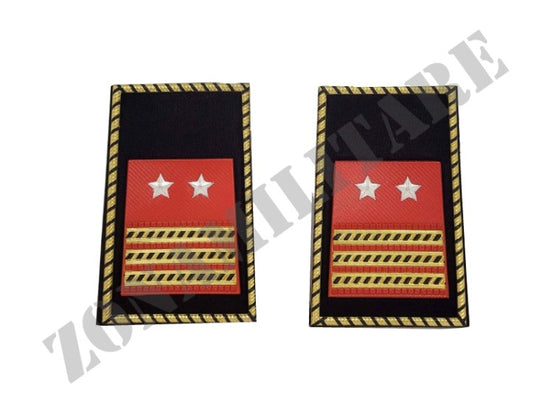 Tubolari Luogo Tenente Con Qualifica Speciale Sfondo Nero Esercito