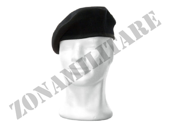 Basco Spagnolo Nero Con Bordino In Tessuto Gros Grain marca OMD