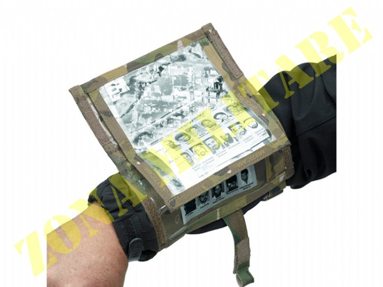 Tasca Porta Mappa Da Polso Colore Multicam Warrior