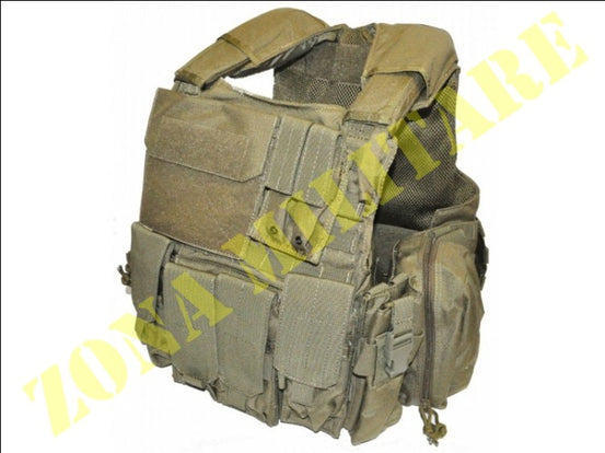 Tattico Force Recon Vest Marine Version Tan