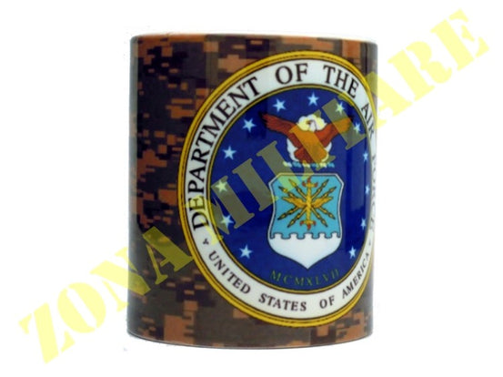 Tazza In Ceramica Con Stampa Air Force Usa