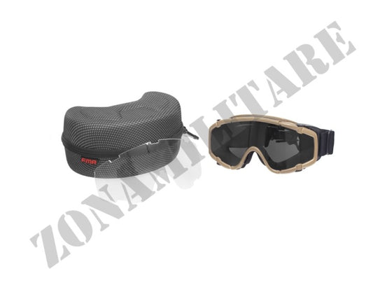 Occhiale Protettivo Da Elemetto Dark Earth Fma