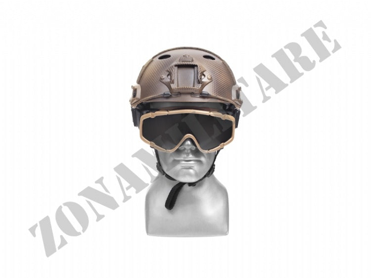 Occhiale Protettivo Da Elemetto Dark Earth Fma