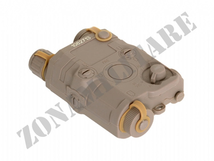 An/Peq-15 Battery Case + Red Laser Desert Fma
