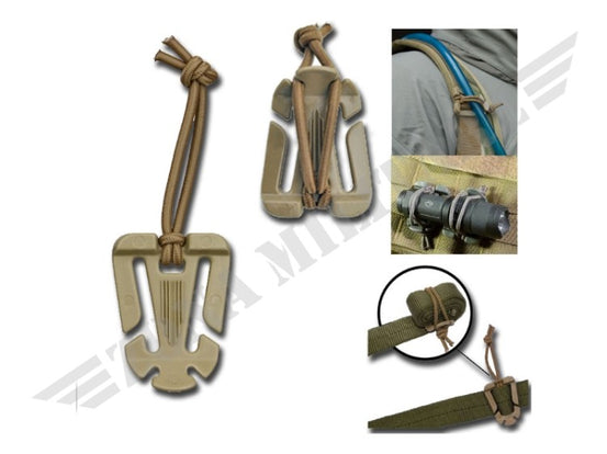 Web Dominator Mounting Clips Set Tan Kit 4 Ganci