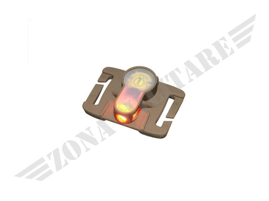 Compact Led Strobe Marker Molle Dark Earth Orange