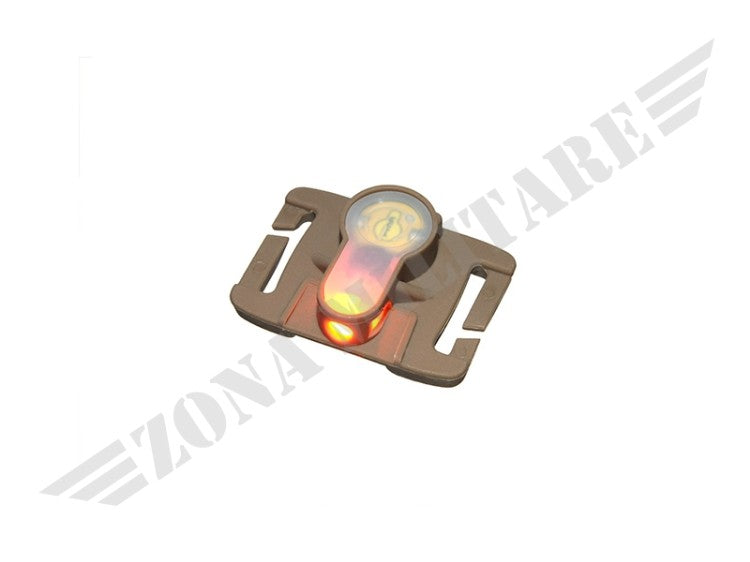 Compact Led Strobe Marker Molle Dark Earth Orange