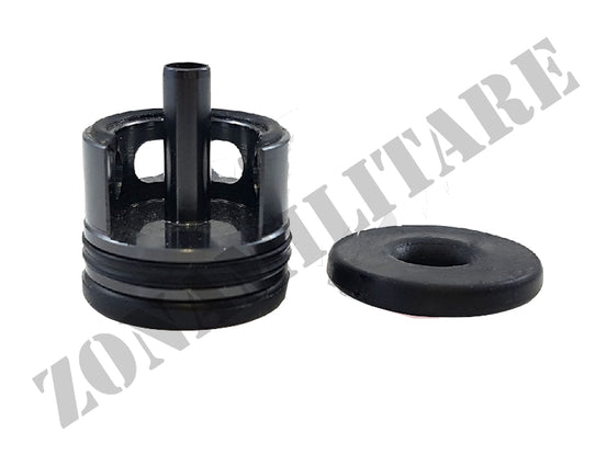 TESTA CILINDRO IN ERGAL CON PAD BLACK BATTUTA ALTA 30/40bb topmax