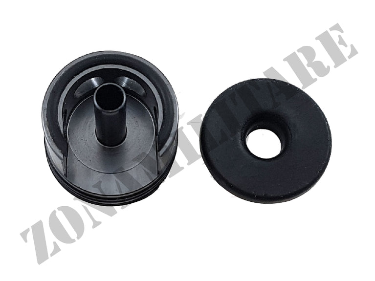 TESTA CILINDRO IN ERGAL CON PAD BLACK BATTUTA ALTA 30/40bb topmax