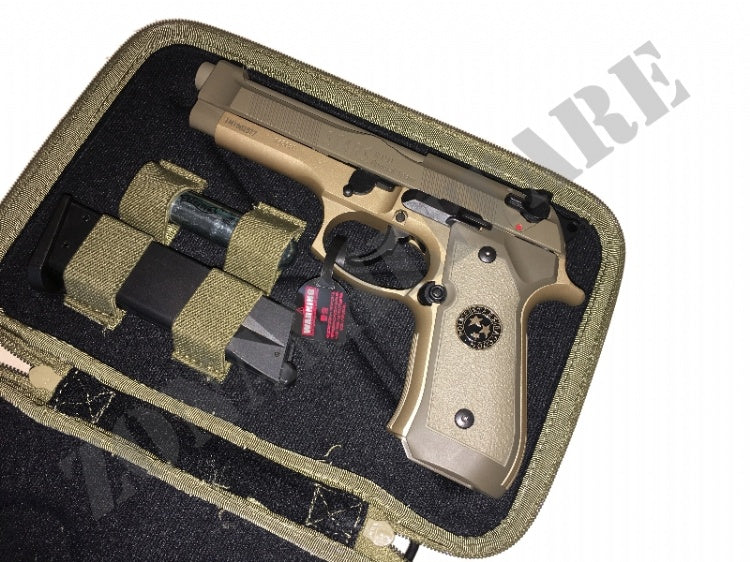 Fodero Trasporto Pistola Eva 22X17Cm Dark Earth Tmc