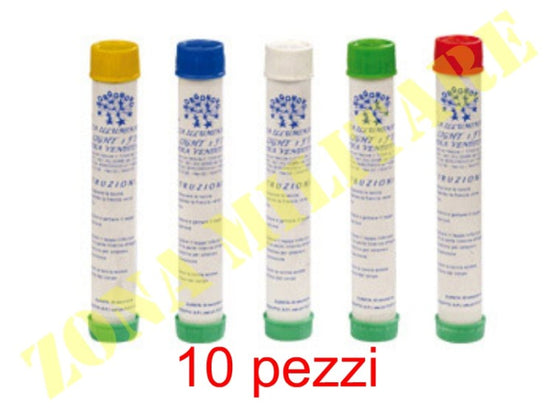 TORCIA DA STADIO SET DA 10 PZ COLORI VARI