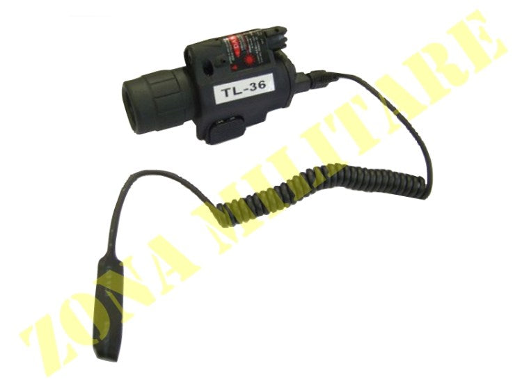 Torcia Royal Con Laser E Remoto Per Pistole