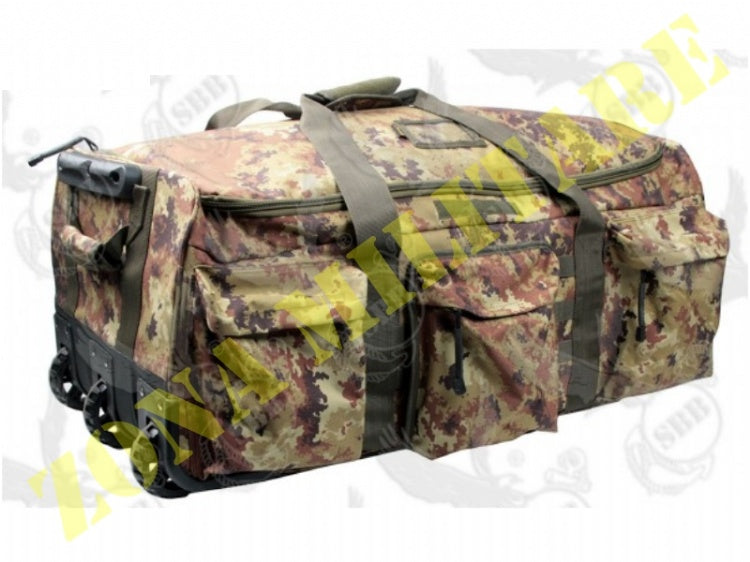 Trolley Con Ruote Sbb 125Lt Colorazione Vegetato