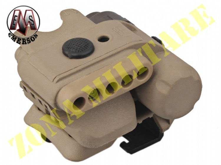 Videocamera Emerson Da Elmetto Nera E Tan