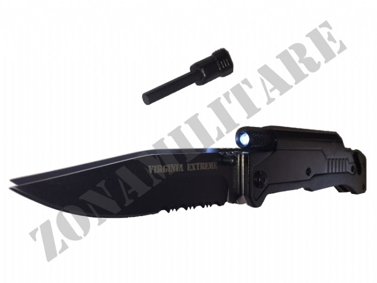 Coltello Apros Virginia Extreme Con Luce E Accessori