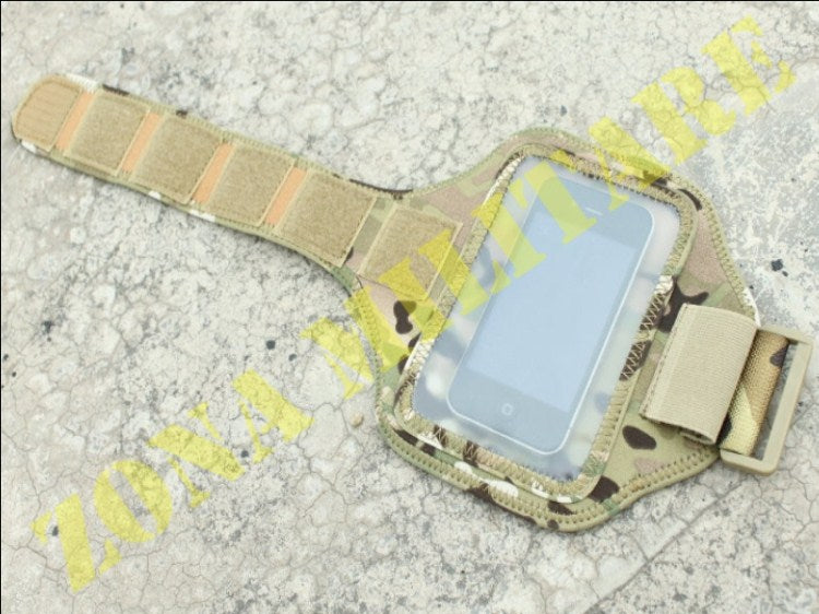 Warrior Phone Arm Pouch Multicam Neoprene