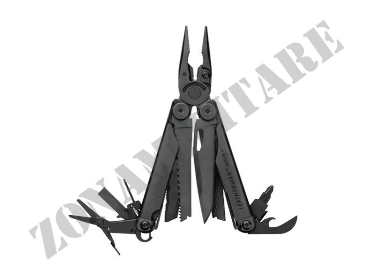 Multifunzione Wave Plus Black Leatherman 18 Utensili