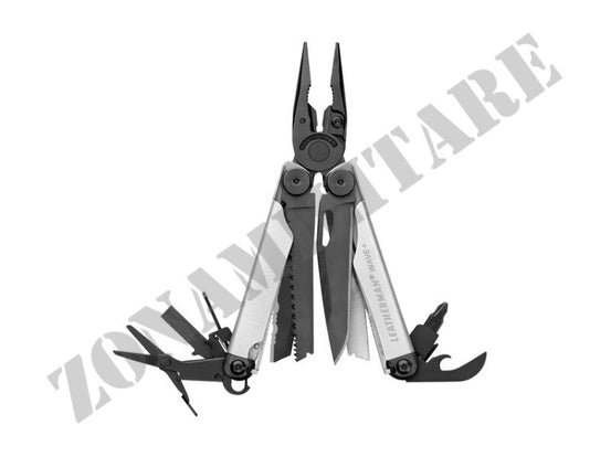 Multifunzione Wave PLUS Black & Silver 18 Utensili Leatherman
