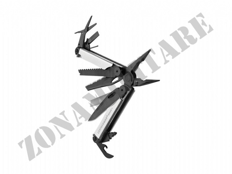 Multifunzione Wave PLUS Black & Silver 18 Utensili Leatherman