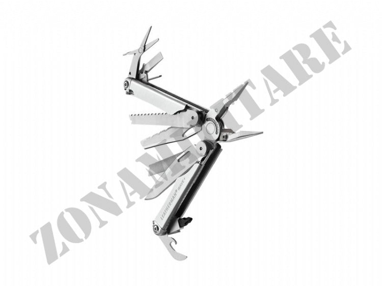 Multifunzione Wave Plus Steel 18 Utensili Leatherman
