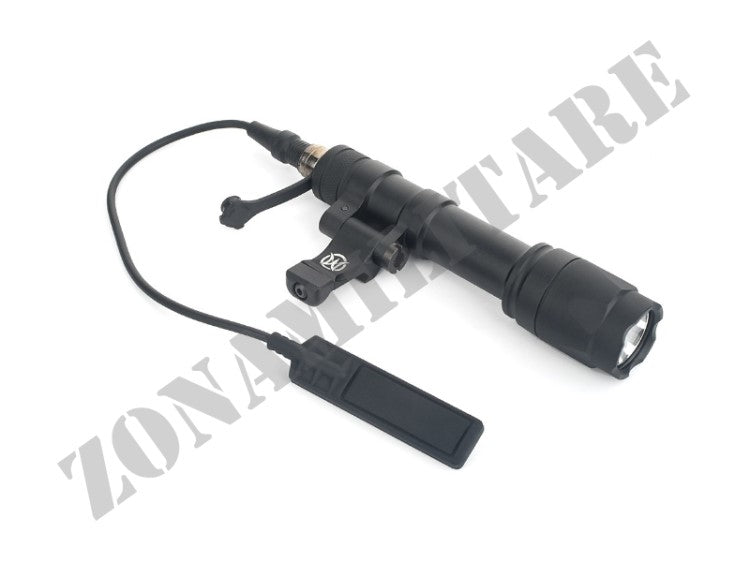 TORCIA LED 640 LUMEN NERA CON ATTACCO SLITTA ARMA WADSN
