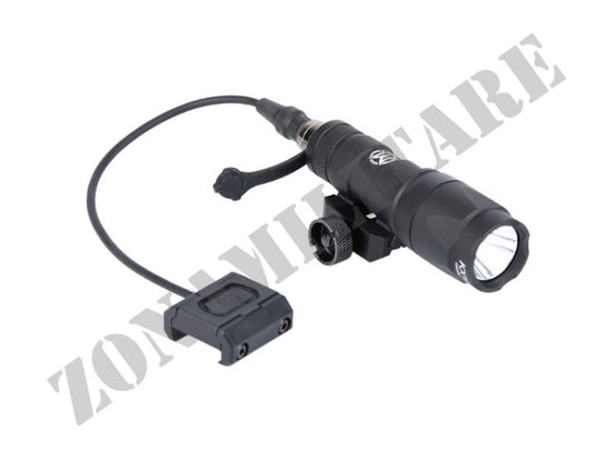 Torcia Led 280 Lumen Nero Wadsn Con Aggancio Arma