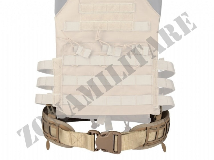 Cintura Tattica Tan Con Tagli Laser Wosport