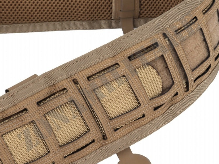 Cintura Tattica Tan Con Tagli Laser Wosport