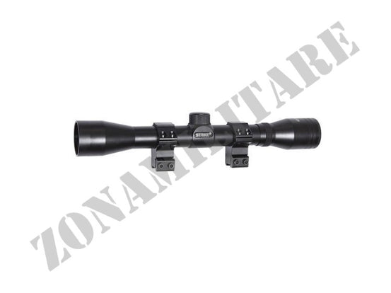 Ottica Strike Systems Con Ingrandimento 4X32 Colore Nero 11Mm