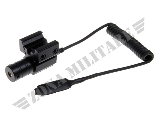 LASER ROSSO Delta Tactics Alluminio Nero