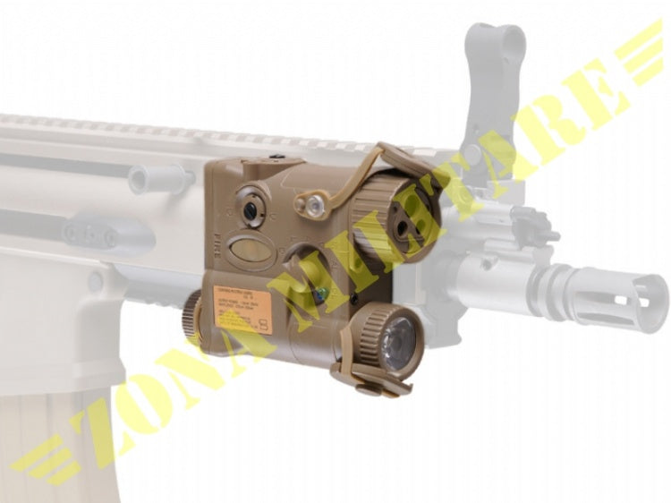 An/Peq 16A Element Illuminator/Laser Module Dst Tan