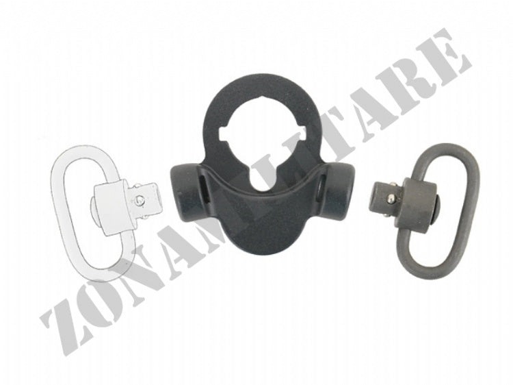 Anollo Ambidestro Per Fucili Colt M4 Metal Sgancio Rapido