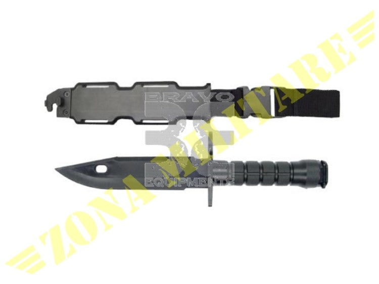 Baionetta Replica Dummy Con Fodero Per Softair