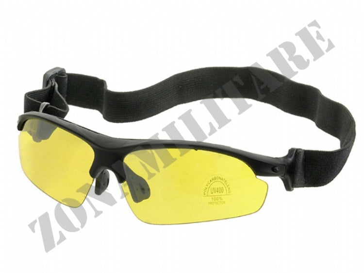 Occhiale Protettivo A Lenti Intercambiabili A 4 Colori