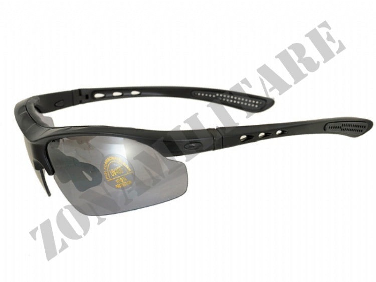 Occhiale Protettivo A Lenti Intercambiabili A 4 Colori