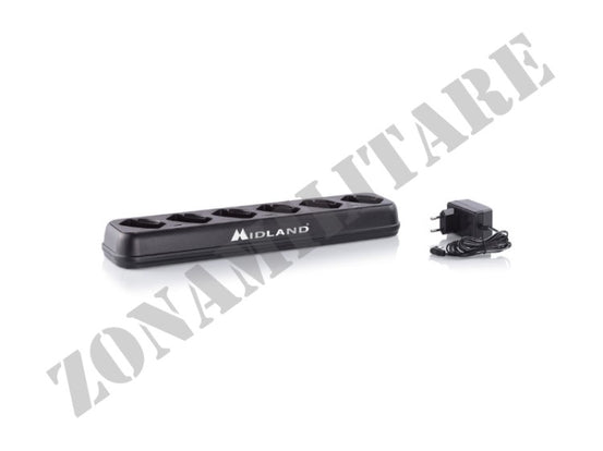 Caricatore Multiplo A 6 Posizioni Midland Per Radio Br02