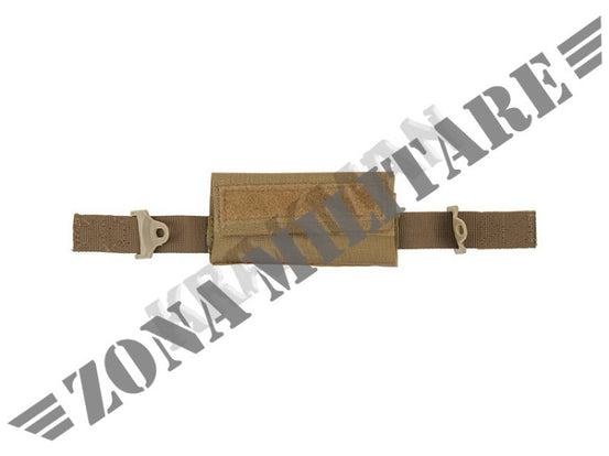 Rear Counterweight Accessory Pouch For Fast Helmets - Coyote Brown
