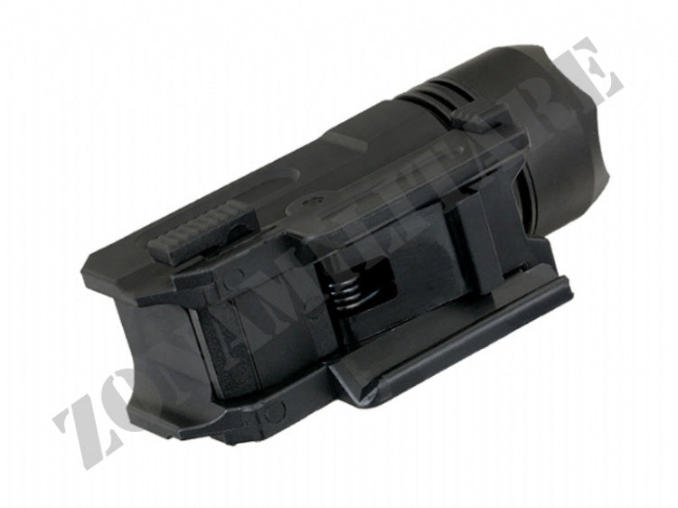 Torcia Tattica 150Lm Led Pistol Flashlight Black Pcs